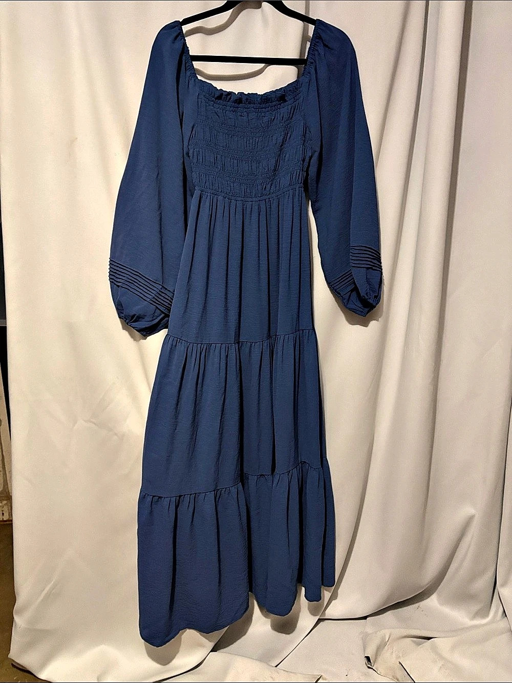 SHE + SKY Blue Maxi Dress Size Small